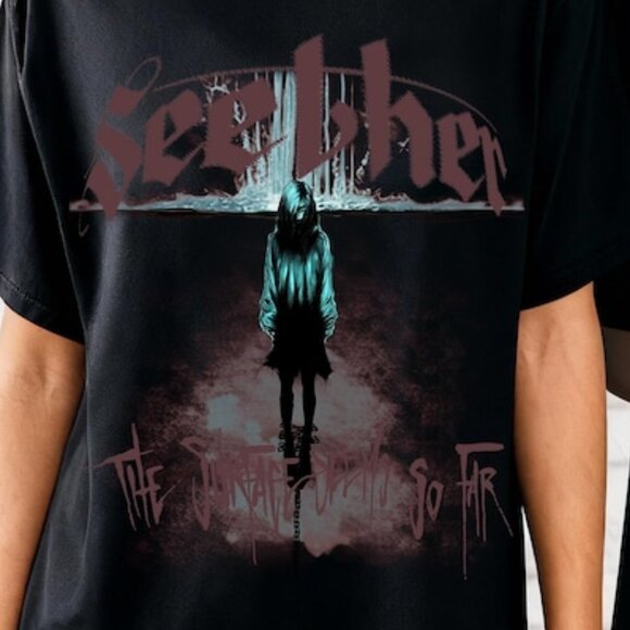Seether Tour Shirt 2025, The Surface So Far Album Tee 140 - Picture 2 of 6